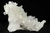 Clear Quartz Crystal Cluster - Brazil #250437-1